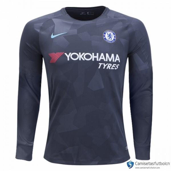 Camiseta Chelsea Tercera equipo ML 2017-18